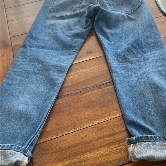 Levi’s 501 Japanese Selvedge blue denim jeans sz 26x28 distressed button fly - Picture 15 of 16